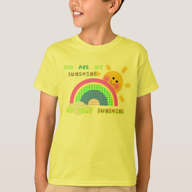 Sie sind mein SONNENSCHEIN-T - Shirt (Vorderseite)