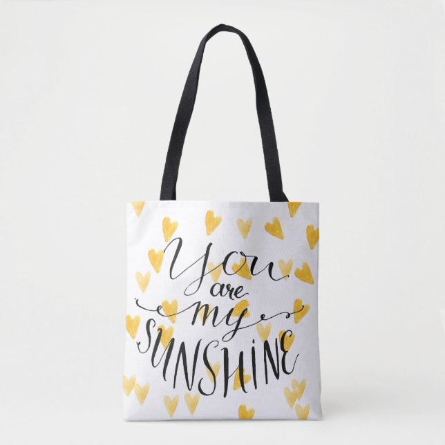 Sie sind mein Sonnenschein Tasche (Vorderseite)