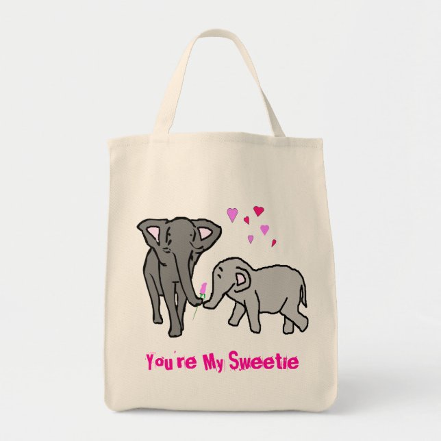 Sie sind mein Sweety Tragetasche (Vorne)