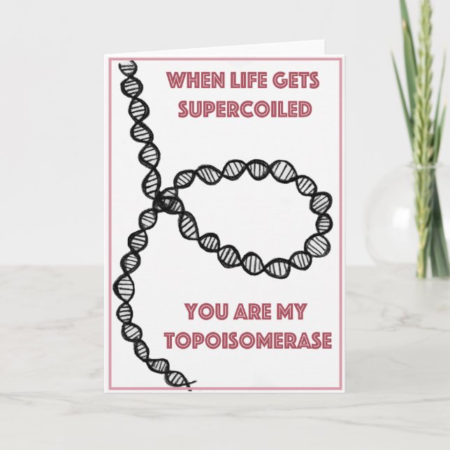 Sie sind mein topoisomerase feiertagskarte (Vorderseite)