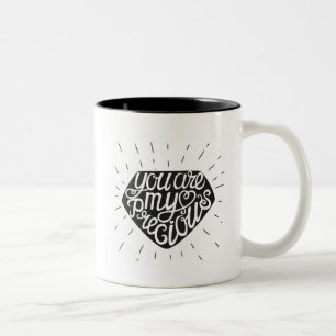 Sie sind mein wertvolles zweifarbige tasse