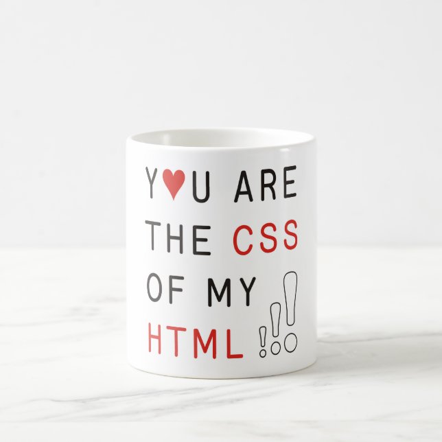Sie sind meine CSS Kaffeetasse (Mittel)