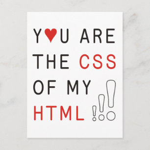 Sie sind meine CSS Postkarte