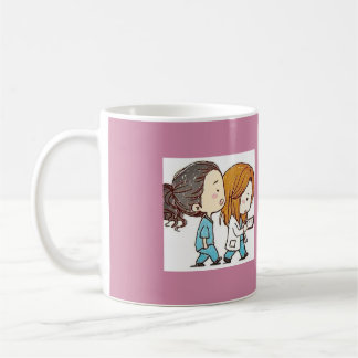Sie sind meine Personen-Tasse - Rosa Kaffeetasse