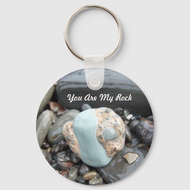 Sie sind meine Schlüsselkette "Rock 1" Schlüsselanhänger (Vorderseite)