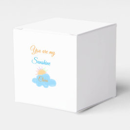 Sie sind meine sonnengelben, orangefarbenen Sonnen Geschenkschachtel