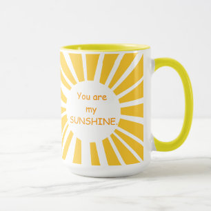 Sie sind meine Sonnenschein-Wecker-Tasse Tasse