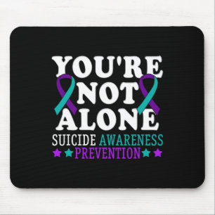 Sie sind nicht allein Depression Suizidprävention  Mousepad