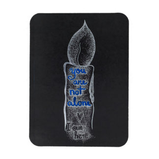 Sie sind nicht allein ein Zitat von Barmherzigkeit Magnet