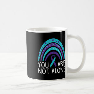 Sie sind nicht allein Selbstmordbewusstsein psychi Kaffeetasse