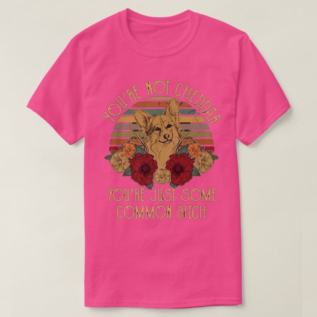 Sie sind nicht Cheddar Sie sind nur einige gewöhnl T-Shirt (Design vorne)