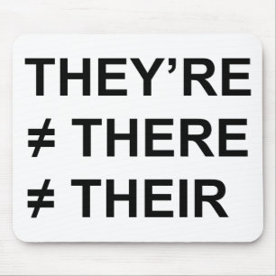 Sie sind nicht dort mousepad