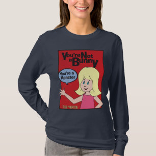 Sie sind nicht ein Häschen, das Sie ein rotes T-Shirt