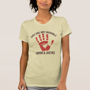 Sie sind nicht unsichtbare Ehre und Gerechtigkeit T-Shirt