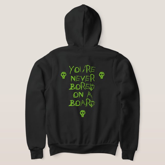 SIE SIND NIE AN EINER BORD GEBOTEN - Schädel Hoodie (AblageHinten)