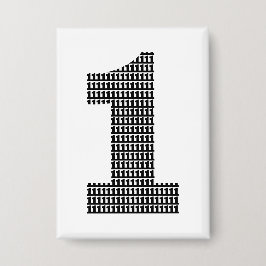 Sie sind Nummer eins Button