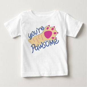 Sie sind pawsome: Tiny Schwanz Wagger Edition Baby T-shirt