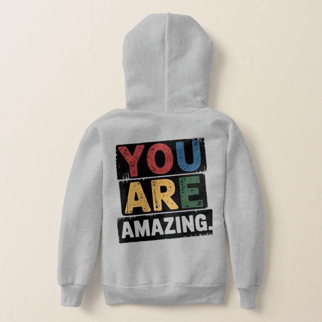 Sie sind Phantastisch" farbenfrohe Hoddle Girls De Hoodie (AblageHinten)