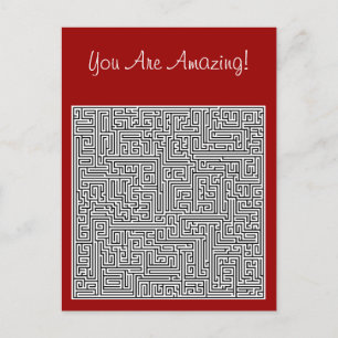 Sie sind Phantastisch Labyrinth Postkarte