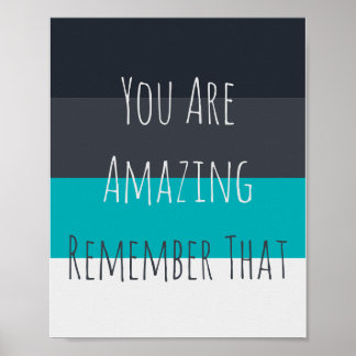 Sie sind Phantastisches "Living Room Wall Art Post Poster