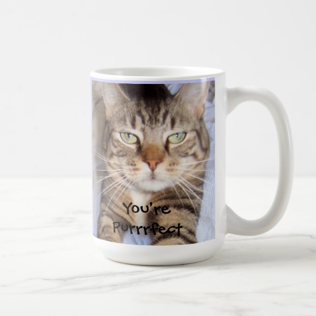 Sie sind Purrrfect Tasse (Rechts)