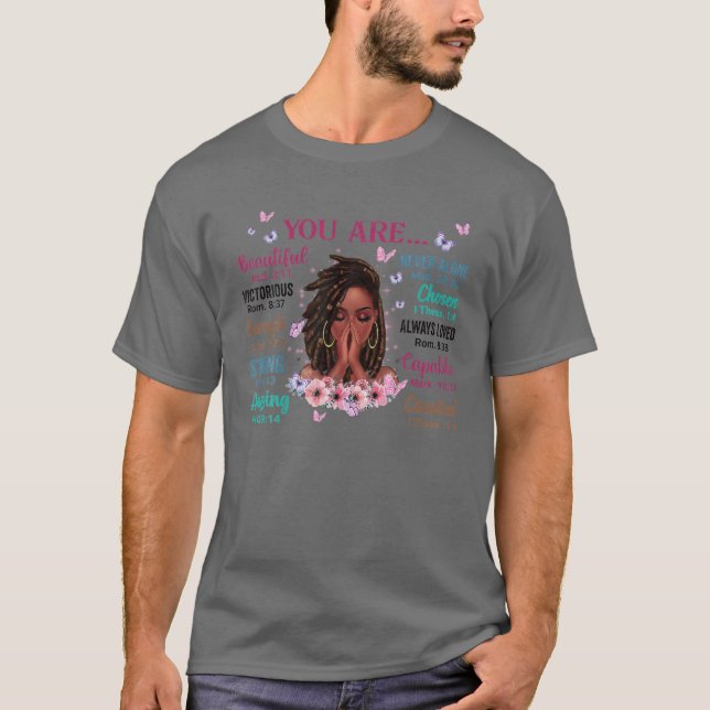 Sie sind schön viktorianisch genug stark floral T-Shirt (Vorderseite)