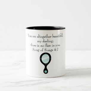 Sie sind schön zweifarbige tasse