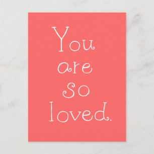 Sie sind so beliebt Postcard Simple Liebe Postcard Postkarte