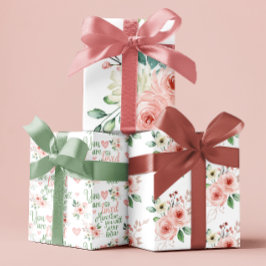 Sie sind so lieblich Rose, Papierblätter zu packen Geschenkpapier Set