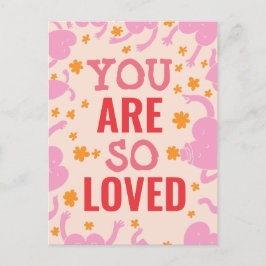 SIE SIND SO LIEBT GREETING CARD POSTKARTE