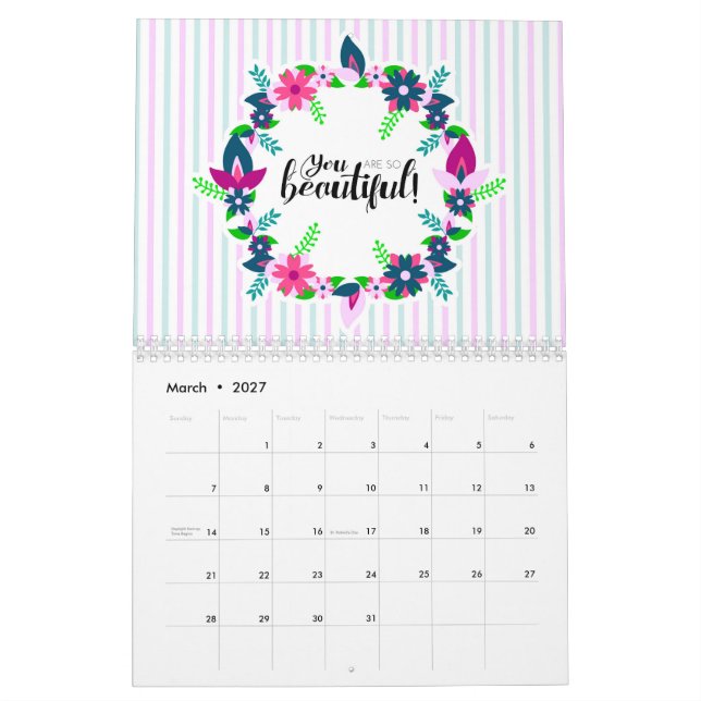 Sie sind so schön! kalender (Mär 2027)