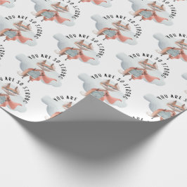 Sie sind so starke Fox-Wrapping Paper Sheets Geschenkpapier