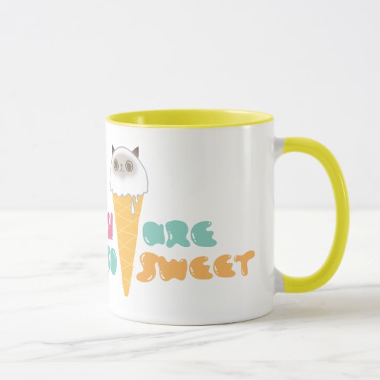 Sie sind so süße Tasse