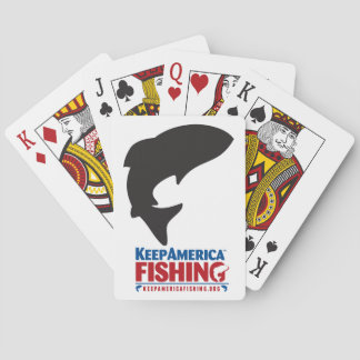 Sie sind solch eine Karte - KeepAmericaFishing Spielkarten