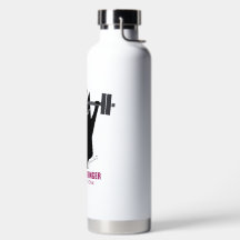 Sie sind stärker als Sie denken - Wasserflasche