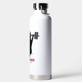 Sie sind stärker als Sie denken - Wasserflasche Trinkflasche