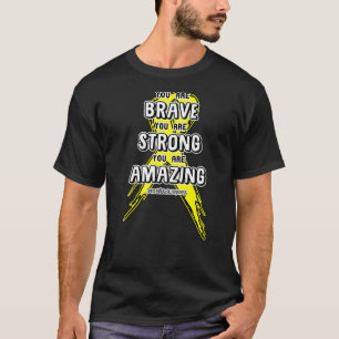 Sie sind tapfer stark Phantastisch Spina Bifida Au T-Shirt