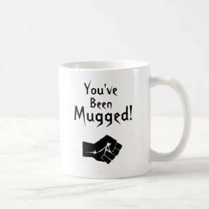 Sie sind überfallen worden! kaffeetasse