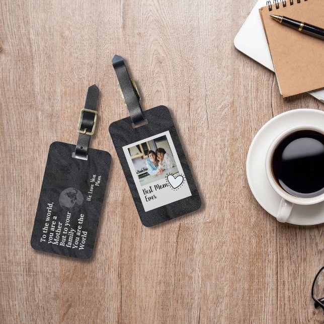 Sie sind unser Foto der Mama Gepäckanhänger (Von Creator hochgeladen)