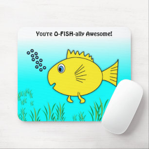Sie sind von Fischgründen aus offiziell Phantastis Mousepad