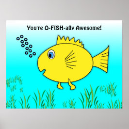 Sie sind von Fischgründen aus offiziell Phantastis Poster