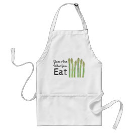 Sie sind, was Sie Spargel-Schürze essen Schürze
