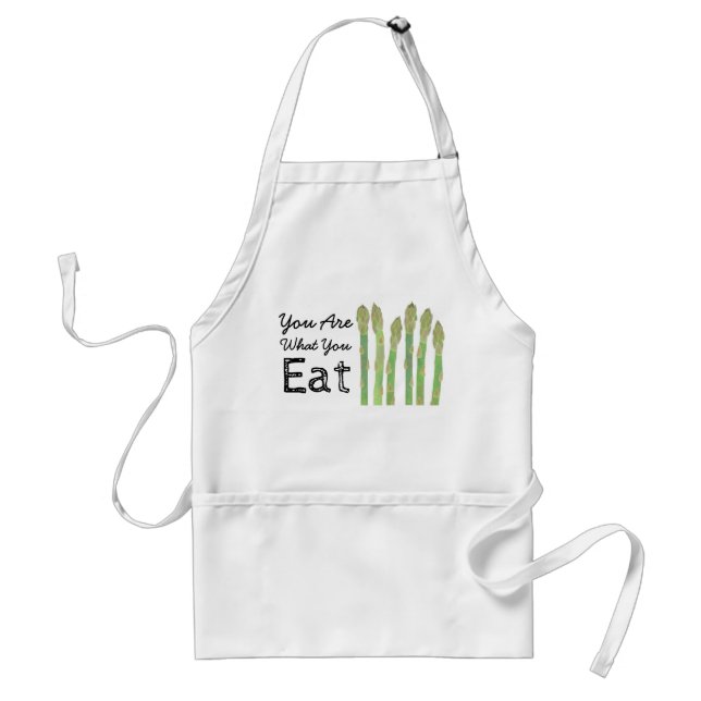 Sie sind, was Sie Spargel-Schürze essen Schürze (Vorne)