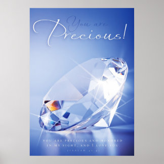 SIE SIND WERTVOLL - Christliche Religiöse Poster