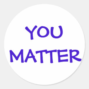 Sie sind wichtig Sticker