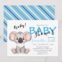 Sie sind zu einer Koala Baby Dusche eingeladen