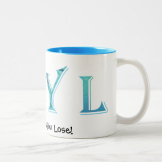 Sie Snooze, Sie verlieren Zweifarbige Tasse