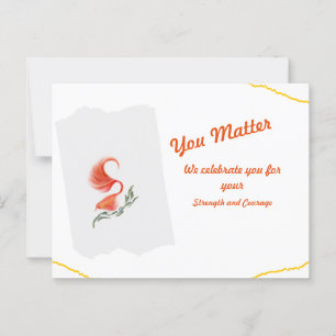 Sie spielen eine Postkarte