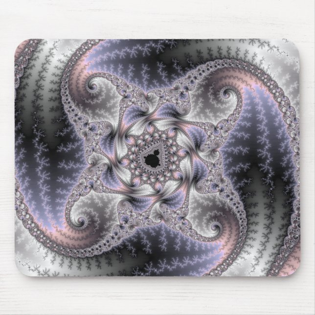 Sie spinnen mich um - Fraktal-Kunst Mousepad (Vorne)