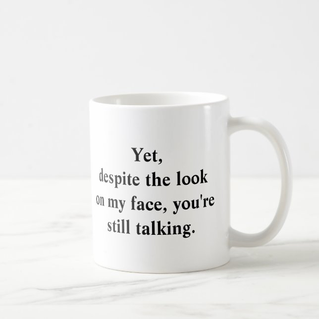 Sie sprechen noch kaffeetasse (Rechts)